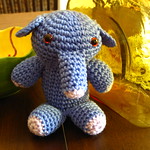 Amigurumi elephant